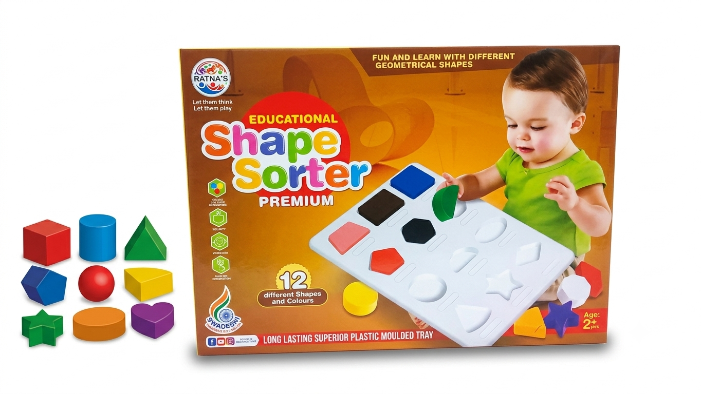 Ratna's "Educational Shape Sorter Premium"