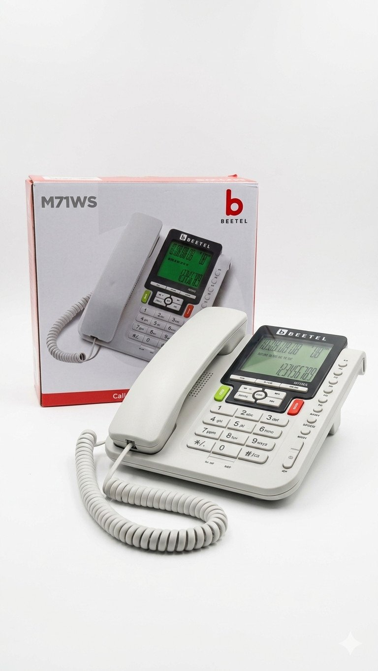 Beetel M71WS Caller ID Landline Phone