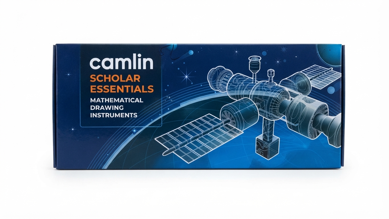 Camlin Scholar Essentials Mathematical Drawing Instruments Box