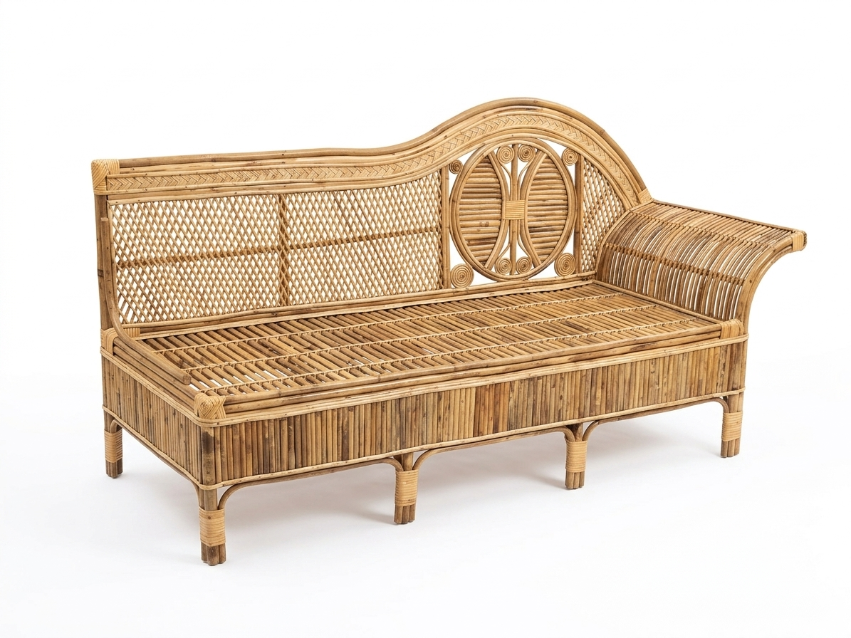 Cane Rattan Living Room Set
