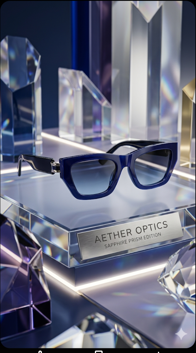 The Aether Optics: Sapphire Prism Edition