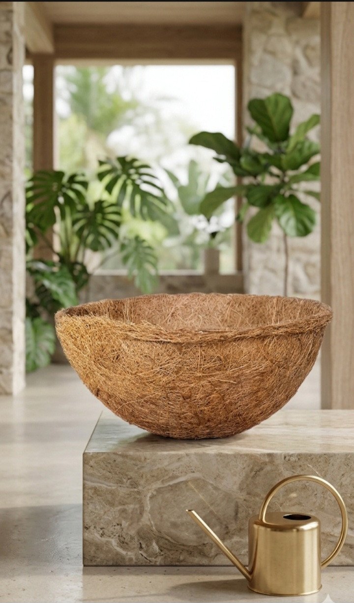 The "Serene Coir" Decorative Bowl Platter