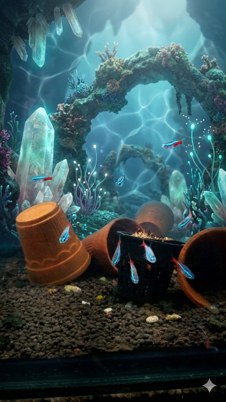 The Crystal Grotto of the Neon Kingdom