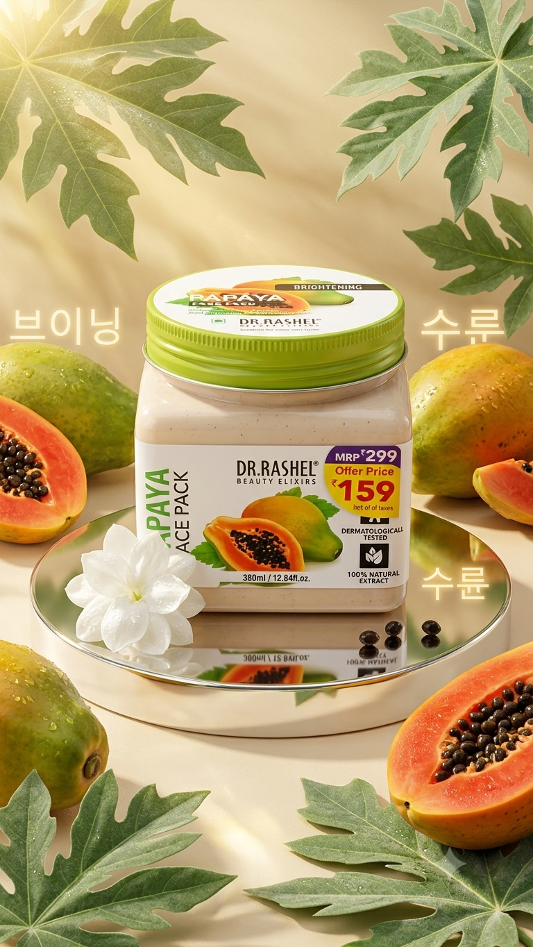 Dr. Rashel Papaya Face Pack (Brightening)