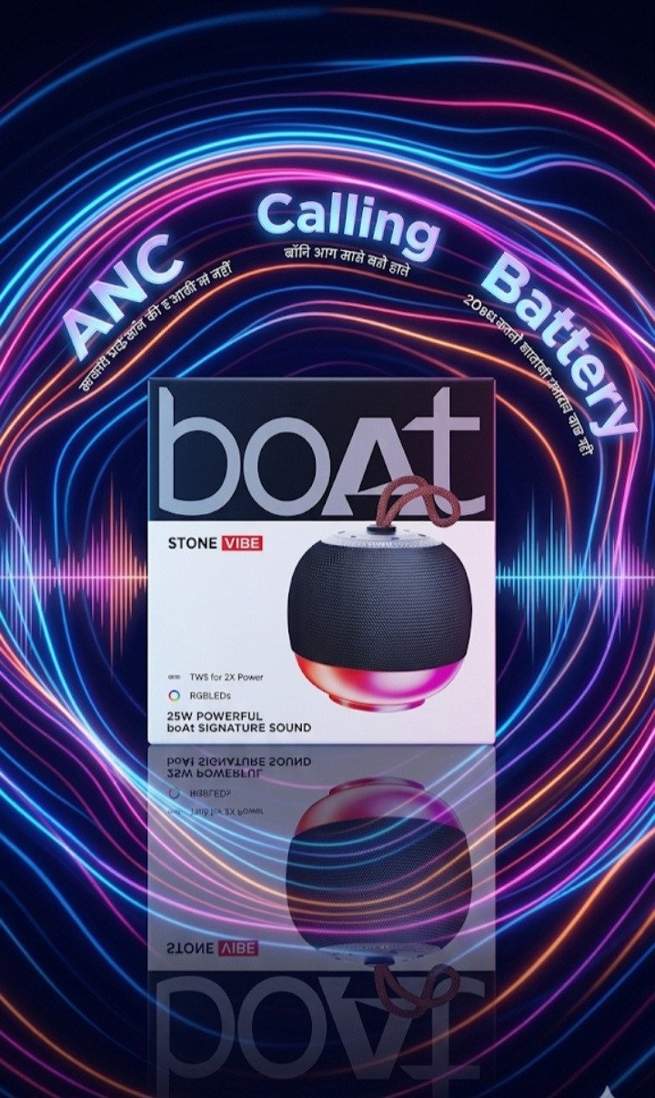 boAt Stone Vibe (Portable Bluetooth Speaker)