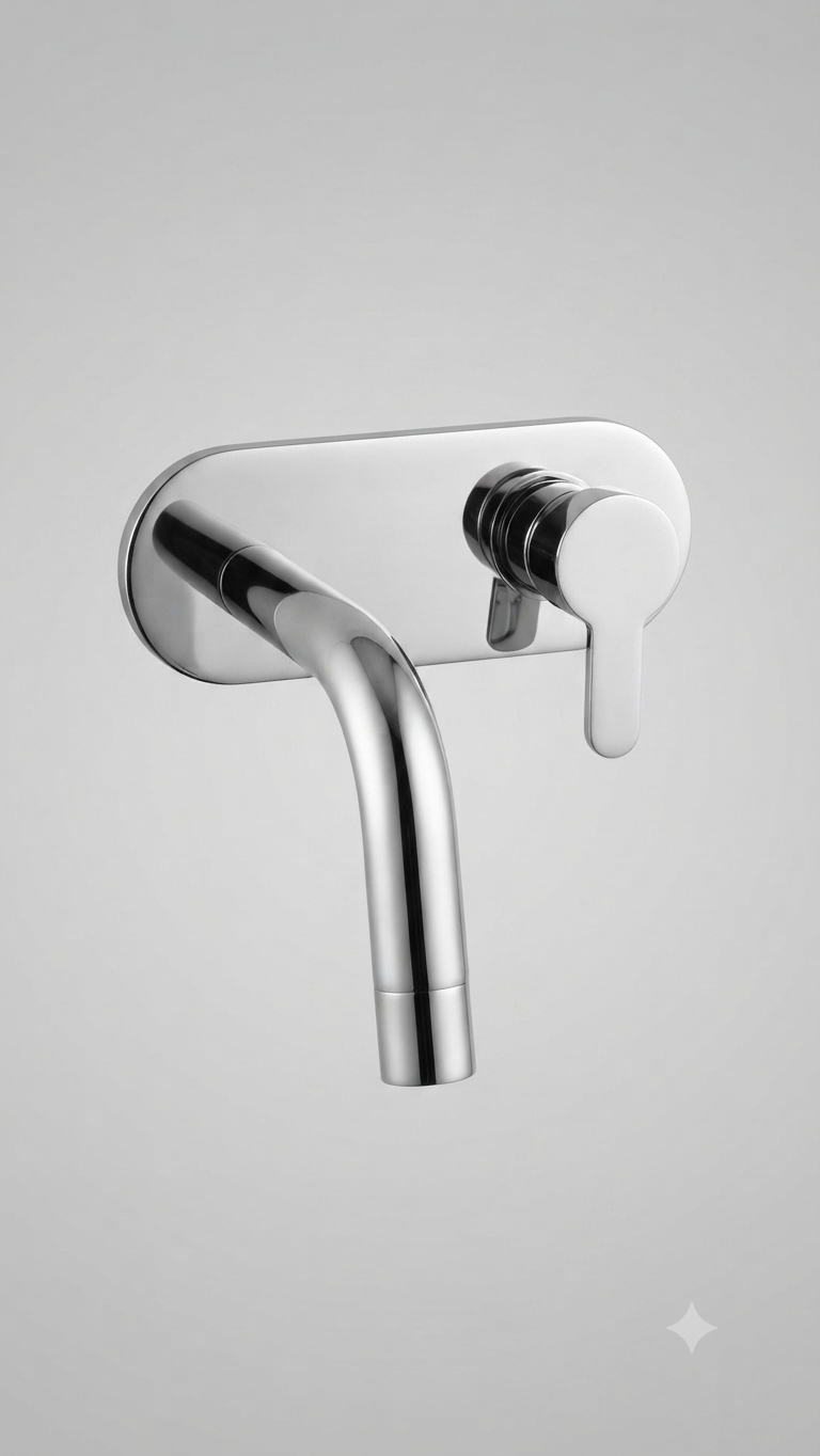 Wall-Mounted Basin Tap Upper Trim