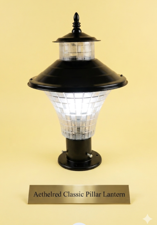 modern classic pillar lantern