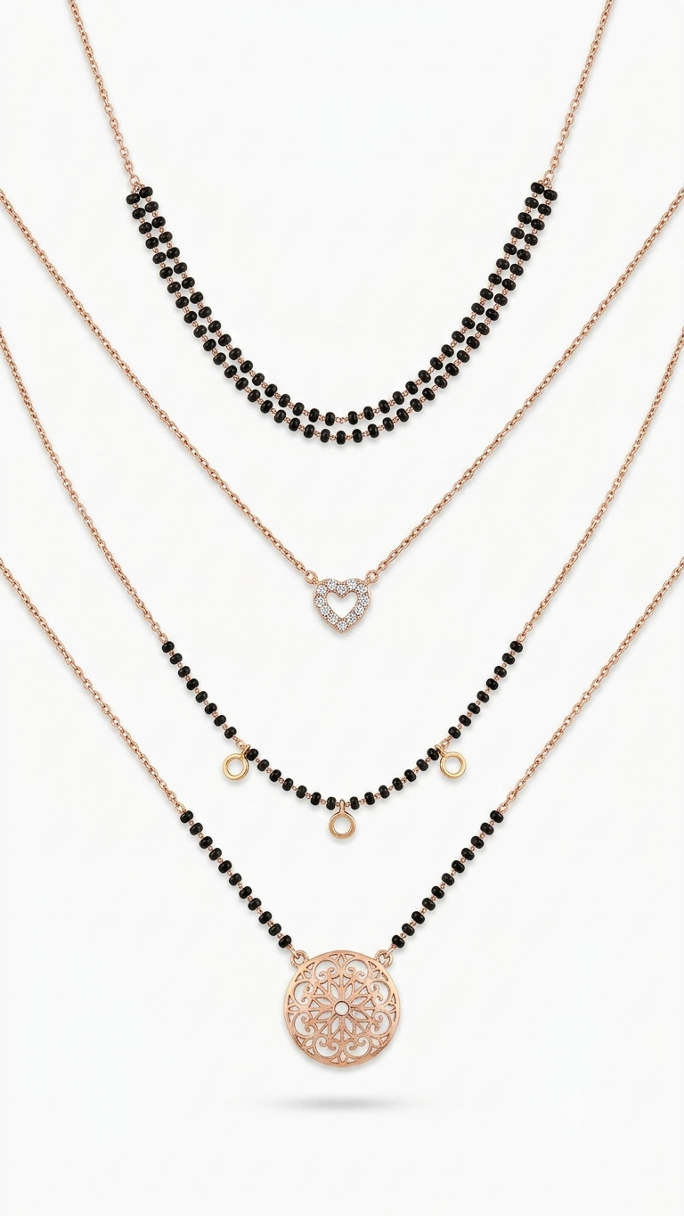 Mangalsutras pieces