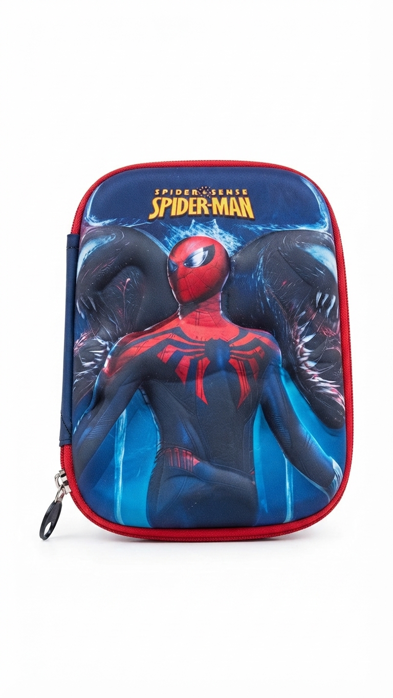 Spider-Sense Spider-Man 3D Embossed Hardtop Pencil Case