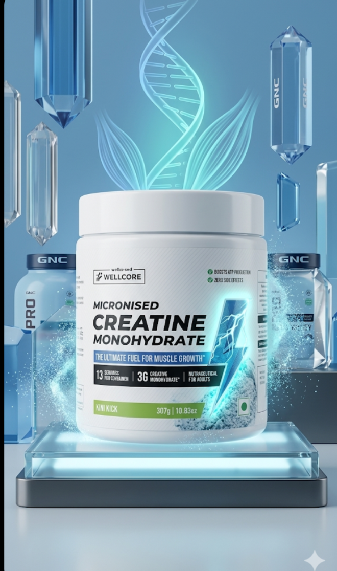 Wellcore Micronised Creatine Monohydrate