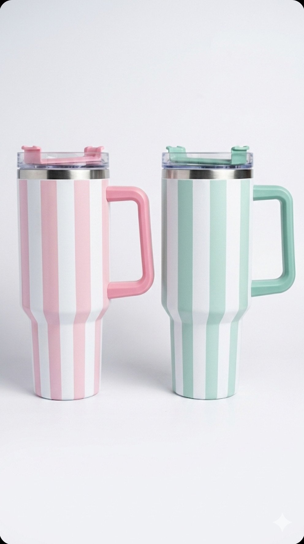 Striped Insulated Tumblers