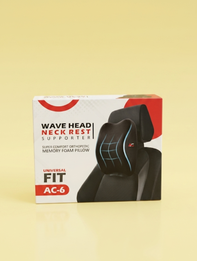Wave Head Neck Rest Supporter (Model: AC-6)