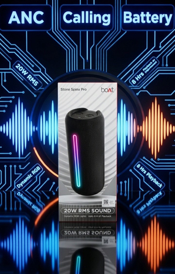 boAt Stone Spinx Pro (Portable Bluetooth Speaker)