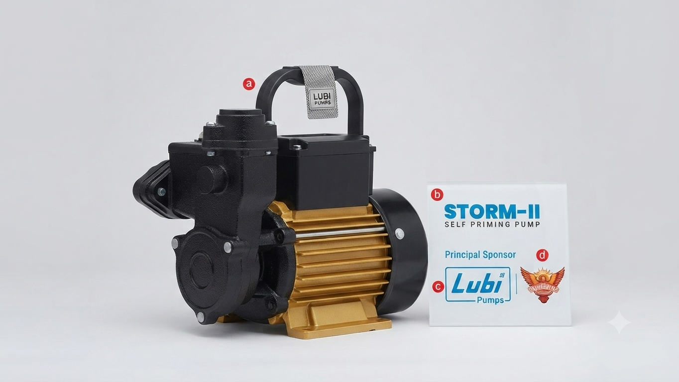 Lubi Storm-II Self-Priming Pump