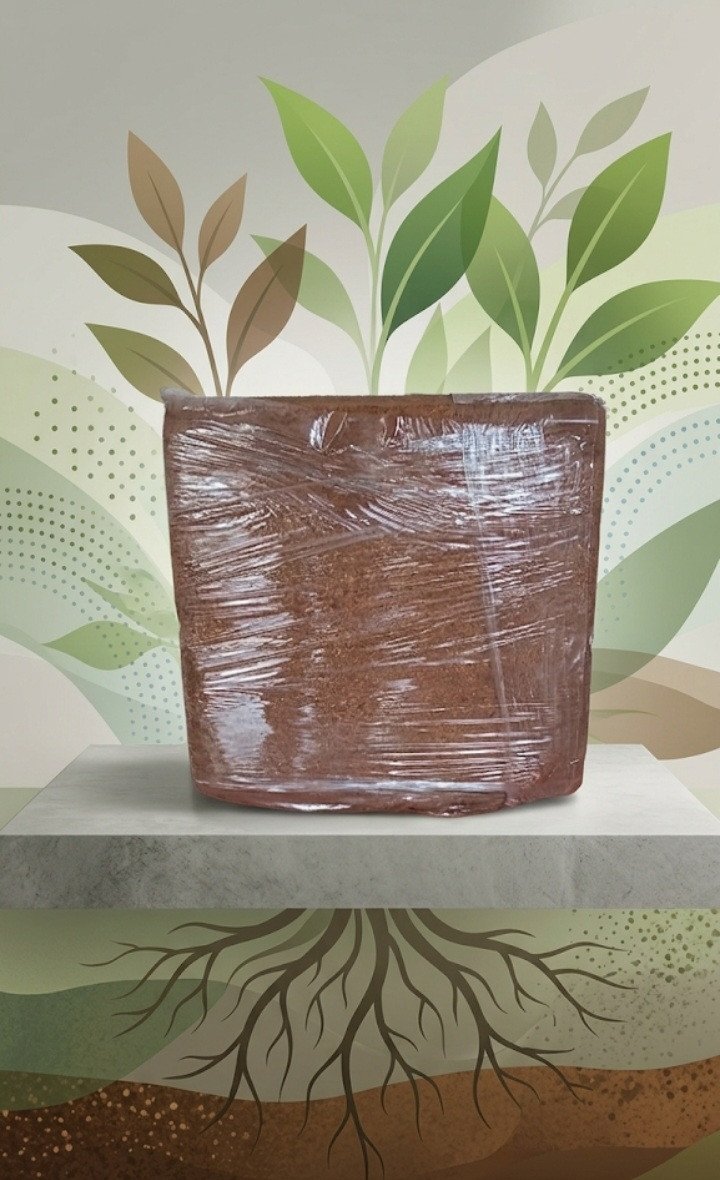 EcoGrow Premium Compressed Coco Coir Block
