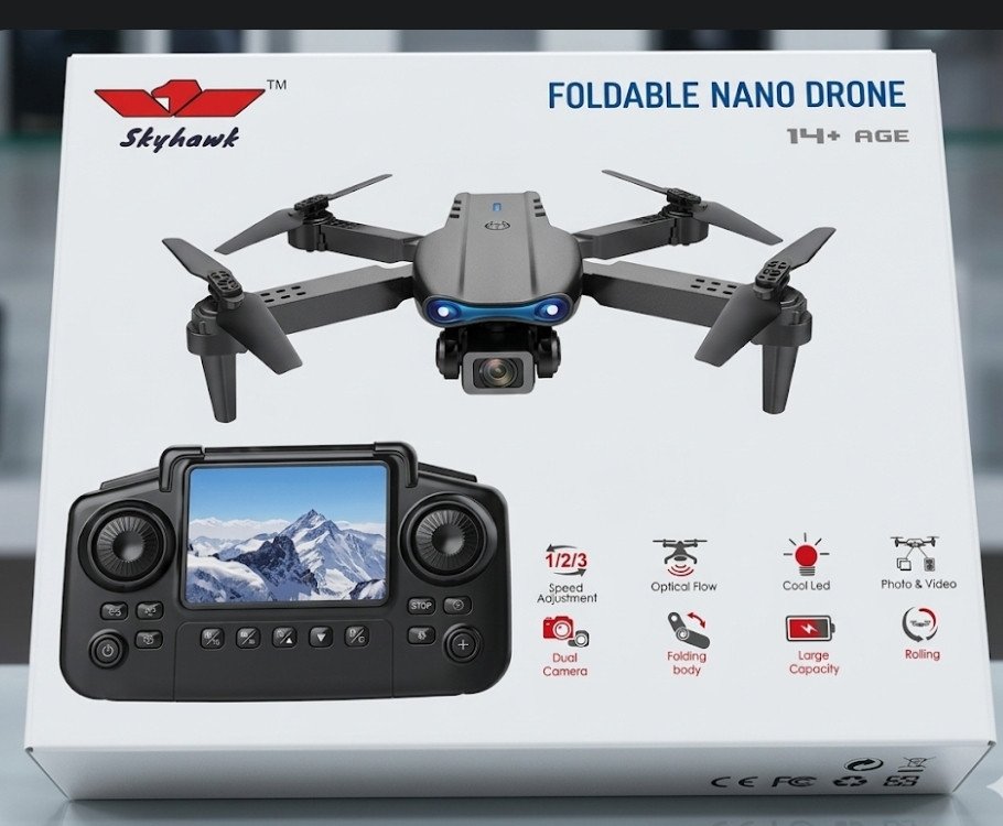 Skyhawk Foldable Nano Drone