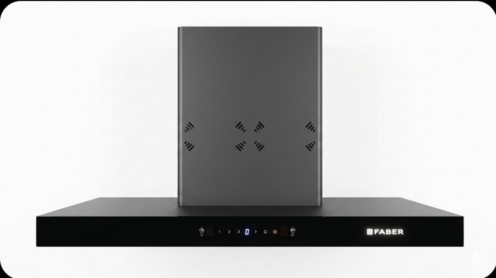 Faber wall-mounted kitchen chimney