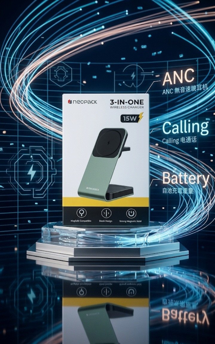 neopack 3-IN-ONE Wireless Charger