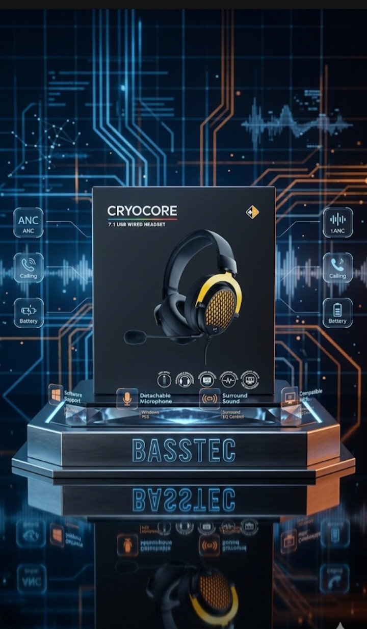 CRYOCORE 7.1 USB Wired Headset