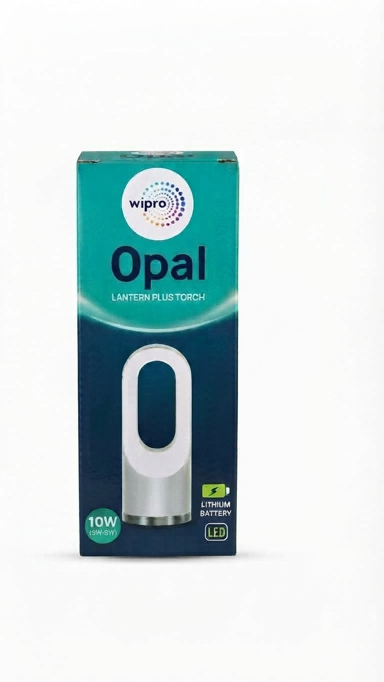 Wipro Opal Lantern Plus Torch (10W)