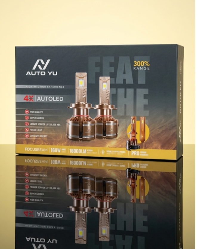 AUTO YU Auto LED Headlight Bulb Kit