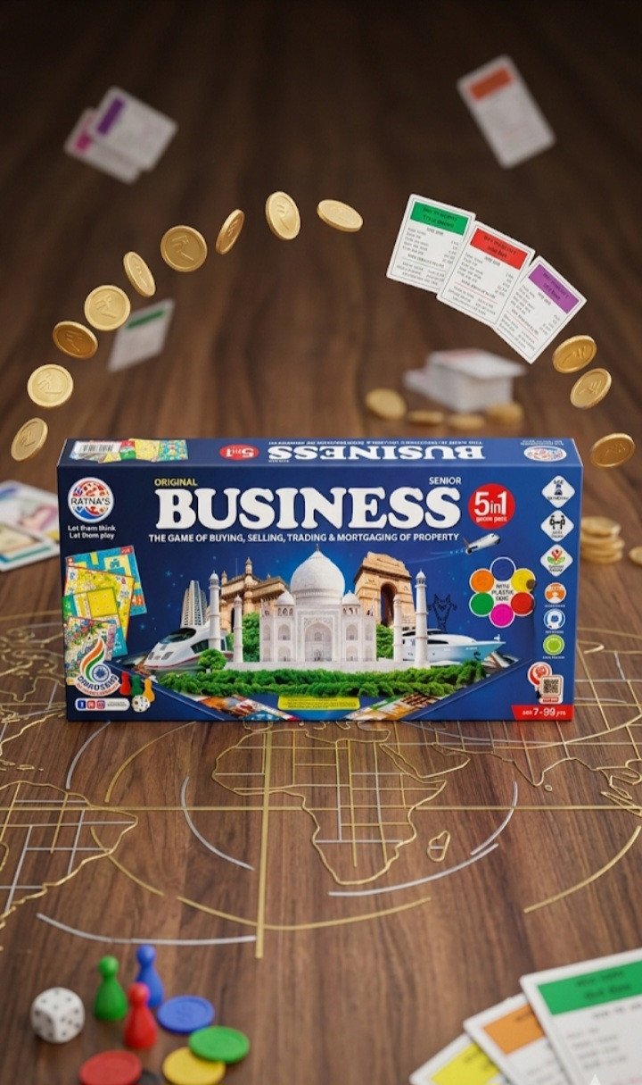 Ratna's Original Business Senior 5-in-1 Game Set