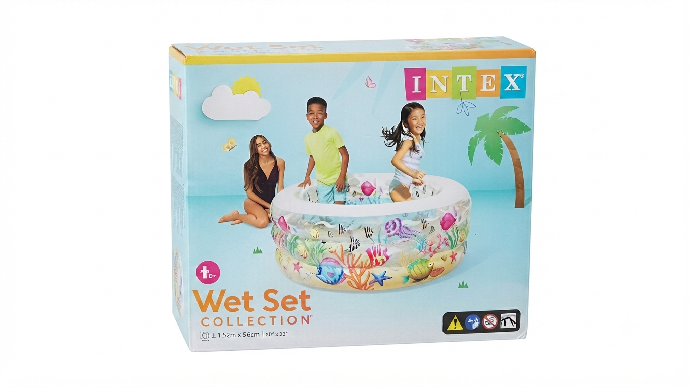 Intex Wet Set Collection - Ocean View Inflatable Pool