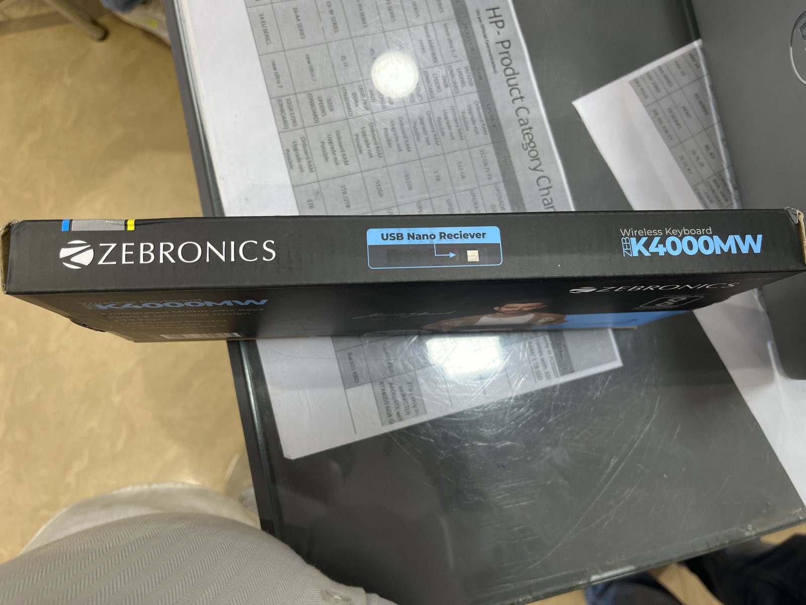 Zebronics wireless keyboard