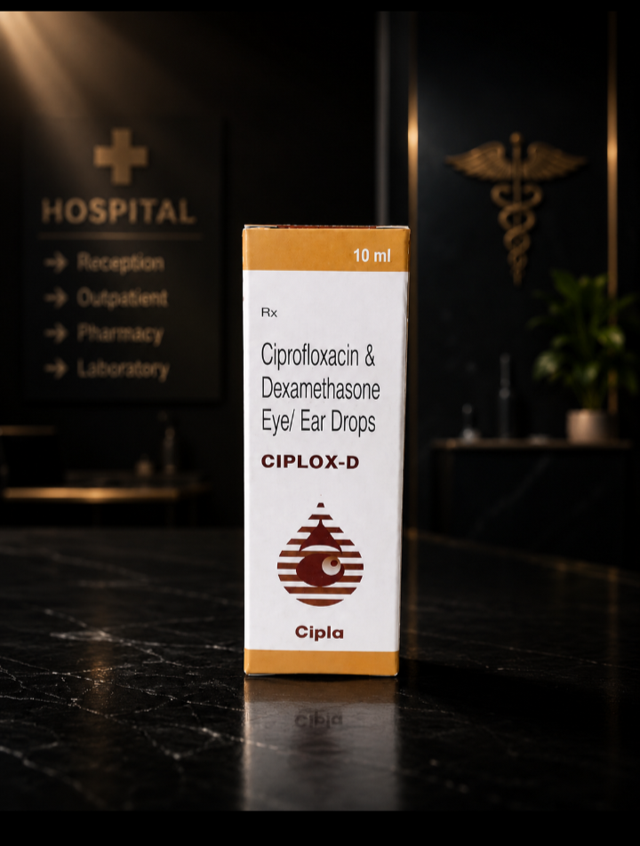 CIPLOX-D Eye/Ear Drops