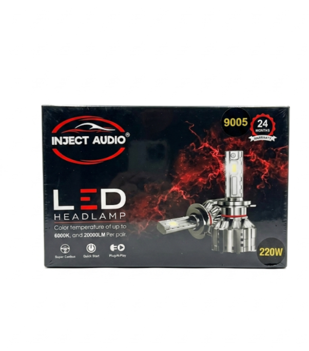 an Inject Audio LED Headlamp