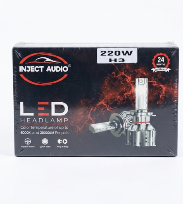 Inject Audio LED Headlamp