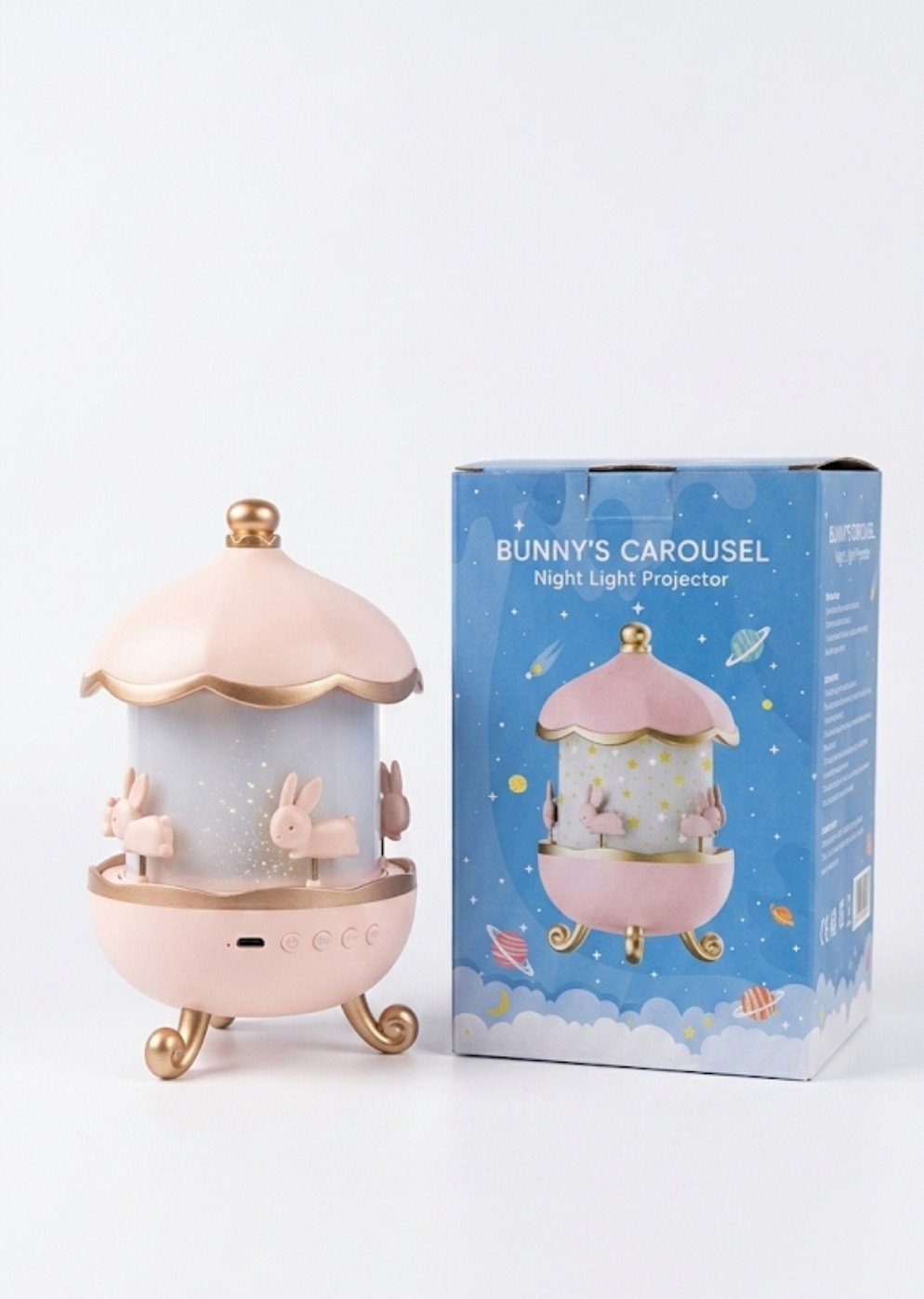 Bunny’s Carousel Night Light Projector