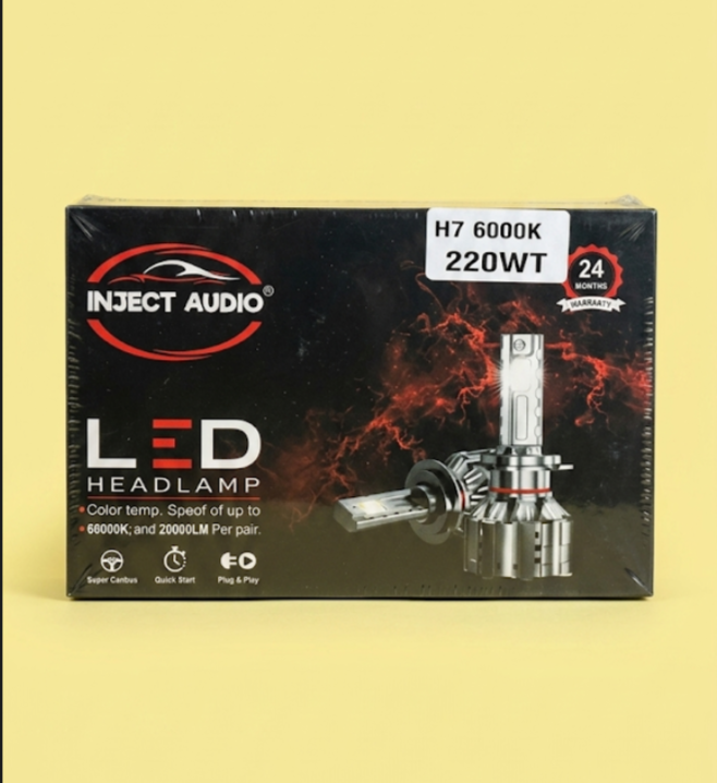 Inject Audio H7 LED Headlamp