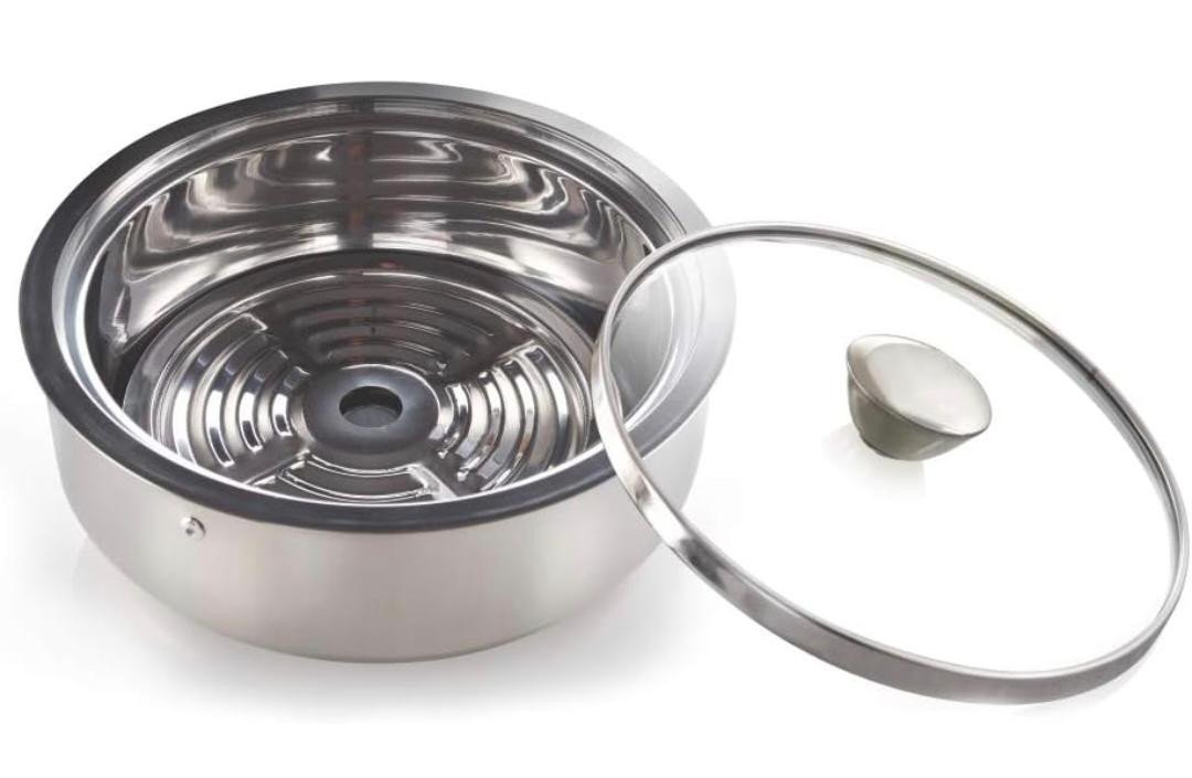 1.5 L Stainless Steel Insulated Roti Server