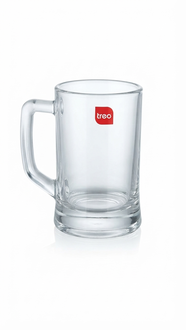 Treo Glass Beer Mug