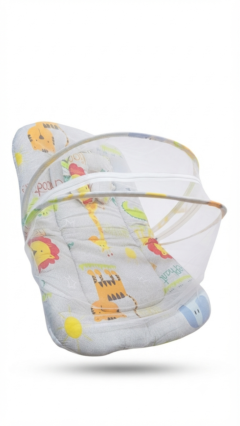 baby sleeping bed with mosquito net